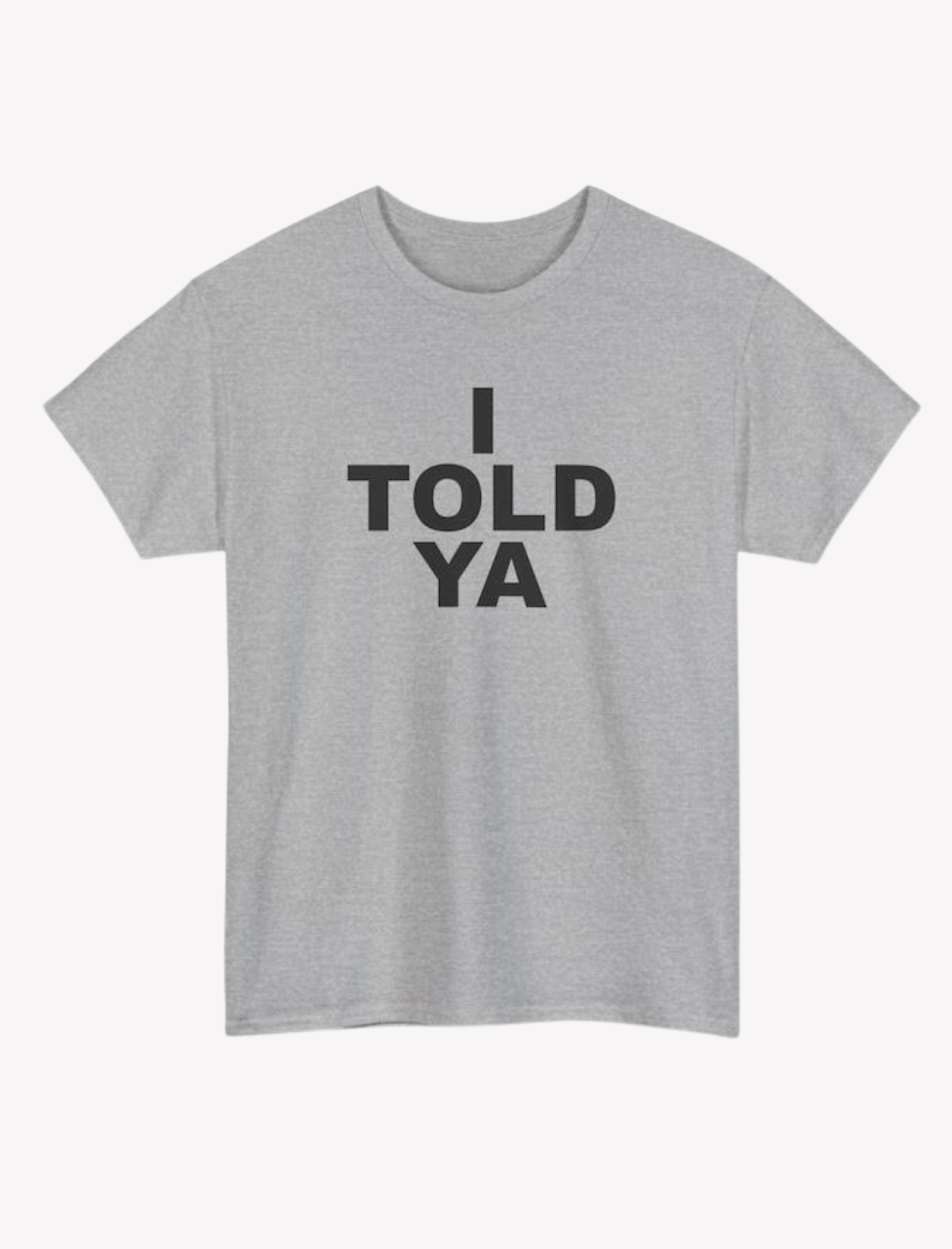 I TOLD YA - Zendaya - Challengers - Unisex T-Shirt