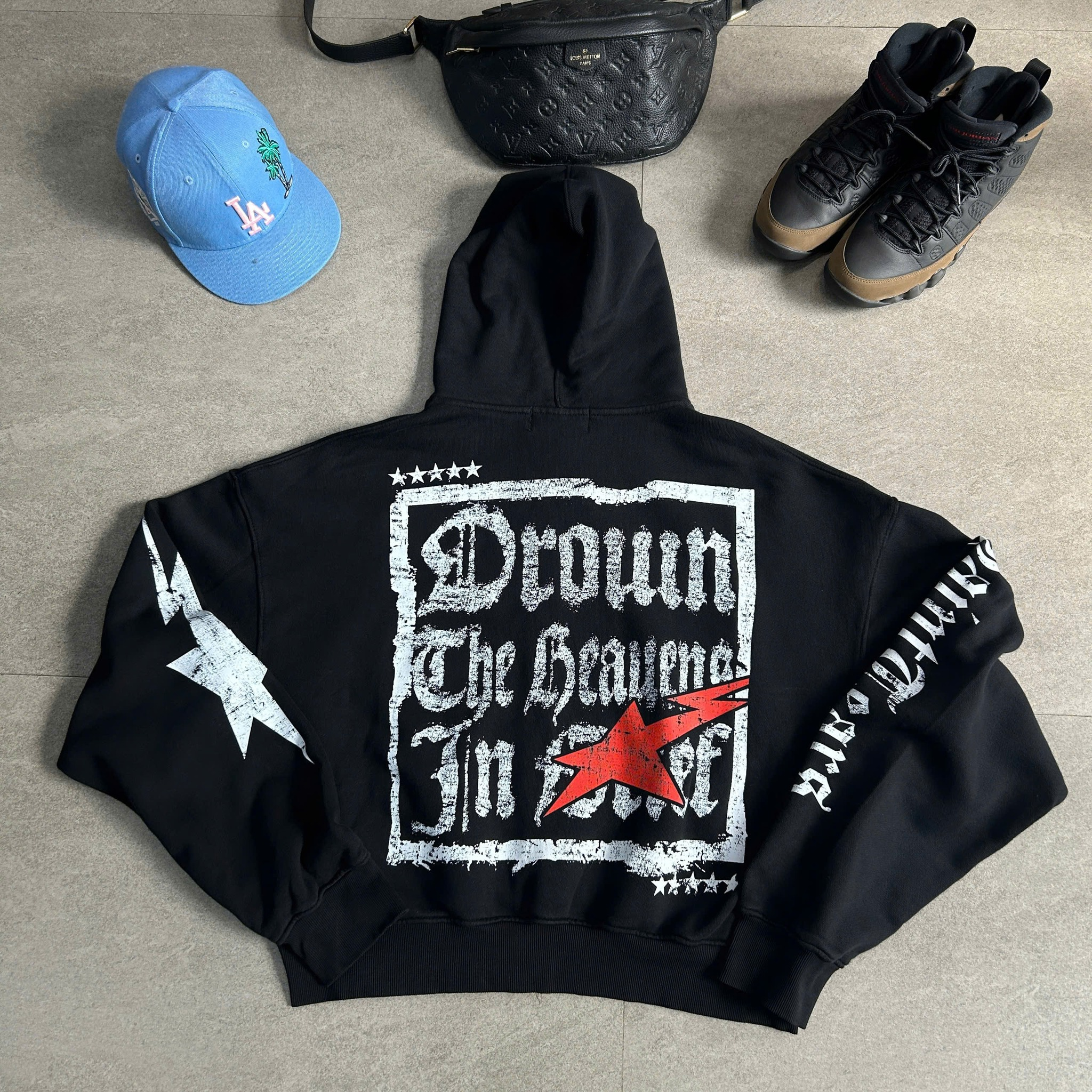 American Y2K New Hip Hop Trend Zipper Hoodie