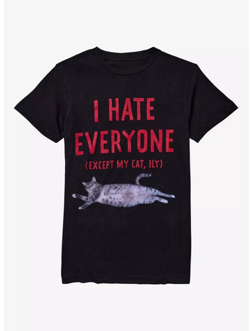 I Hate Everyone Cat T-Shirt