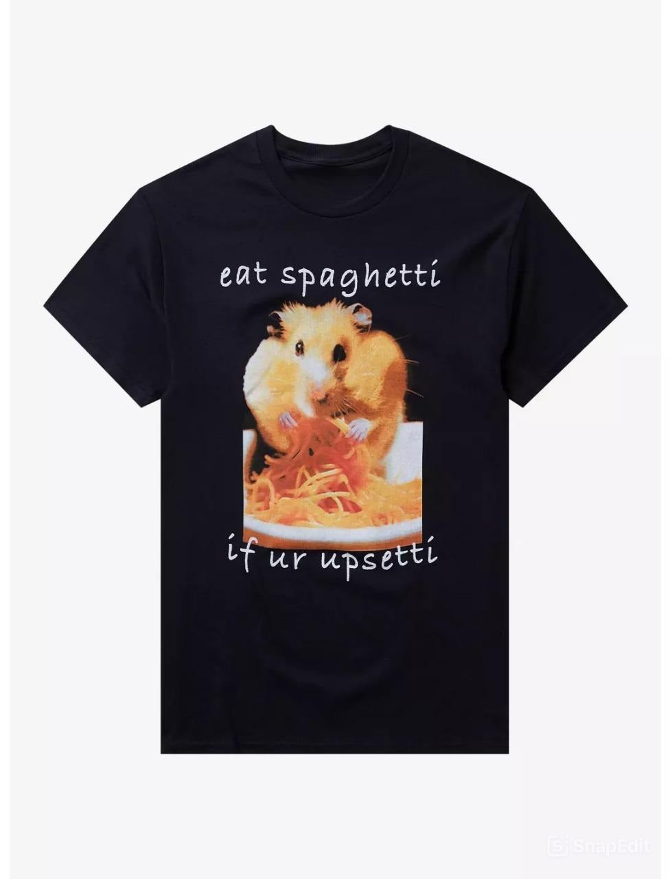 Hamster Spaghetti Upsetti T-Shirt