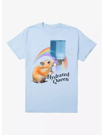 Hamster Hydrated Queen T-Shirt