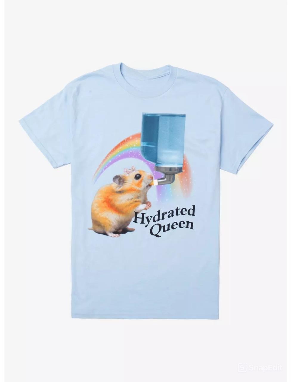 Hamster Hydrated Queen T-Shirt