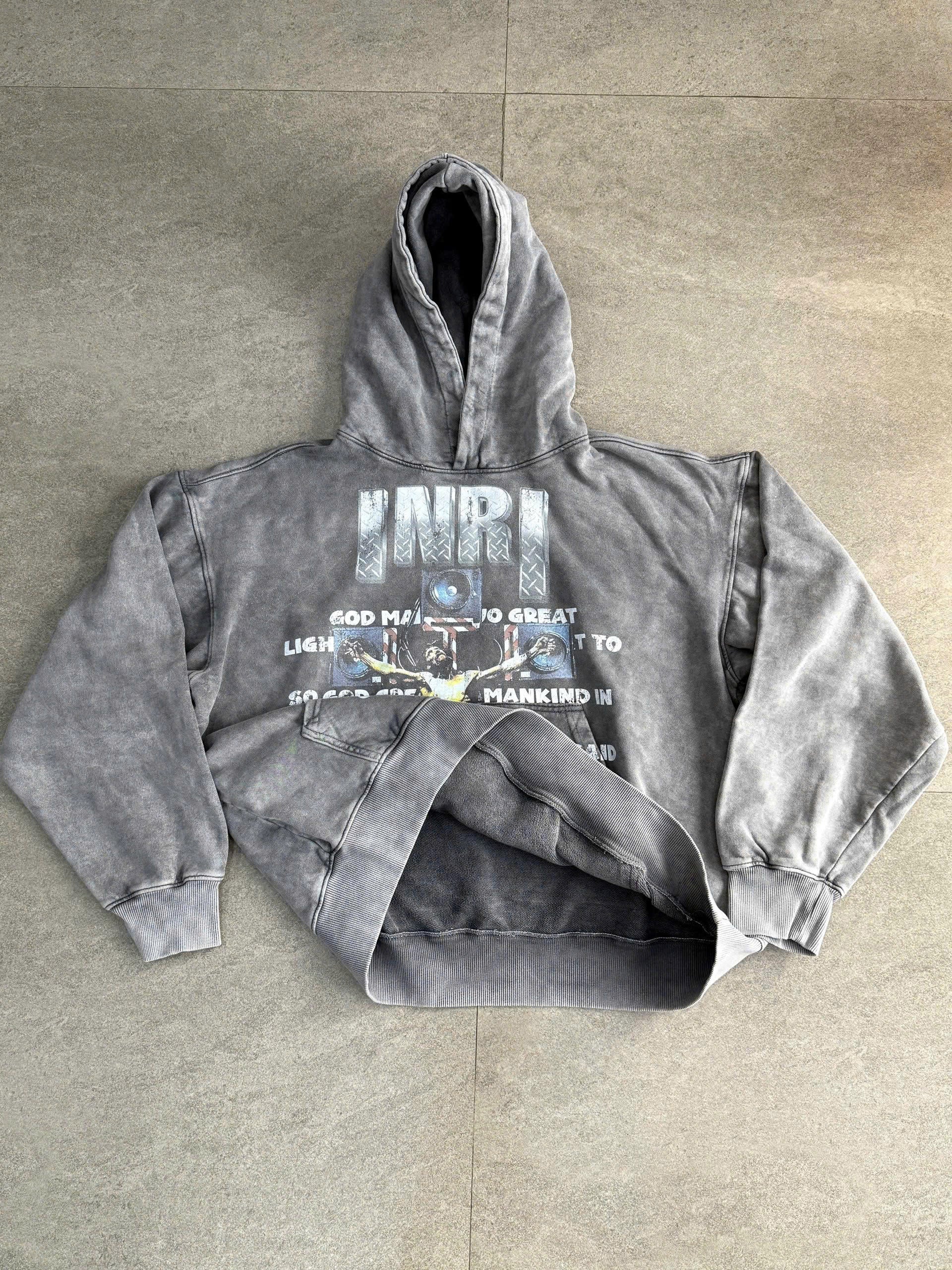 God Hasnever Left You Washed Hoodie