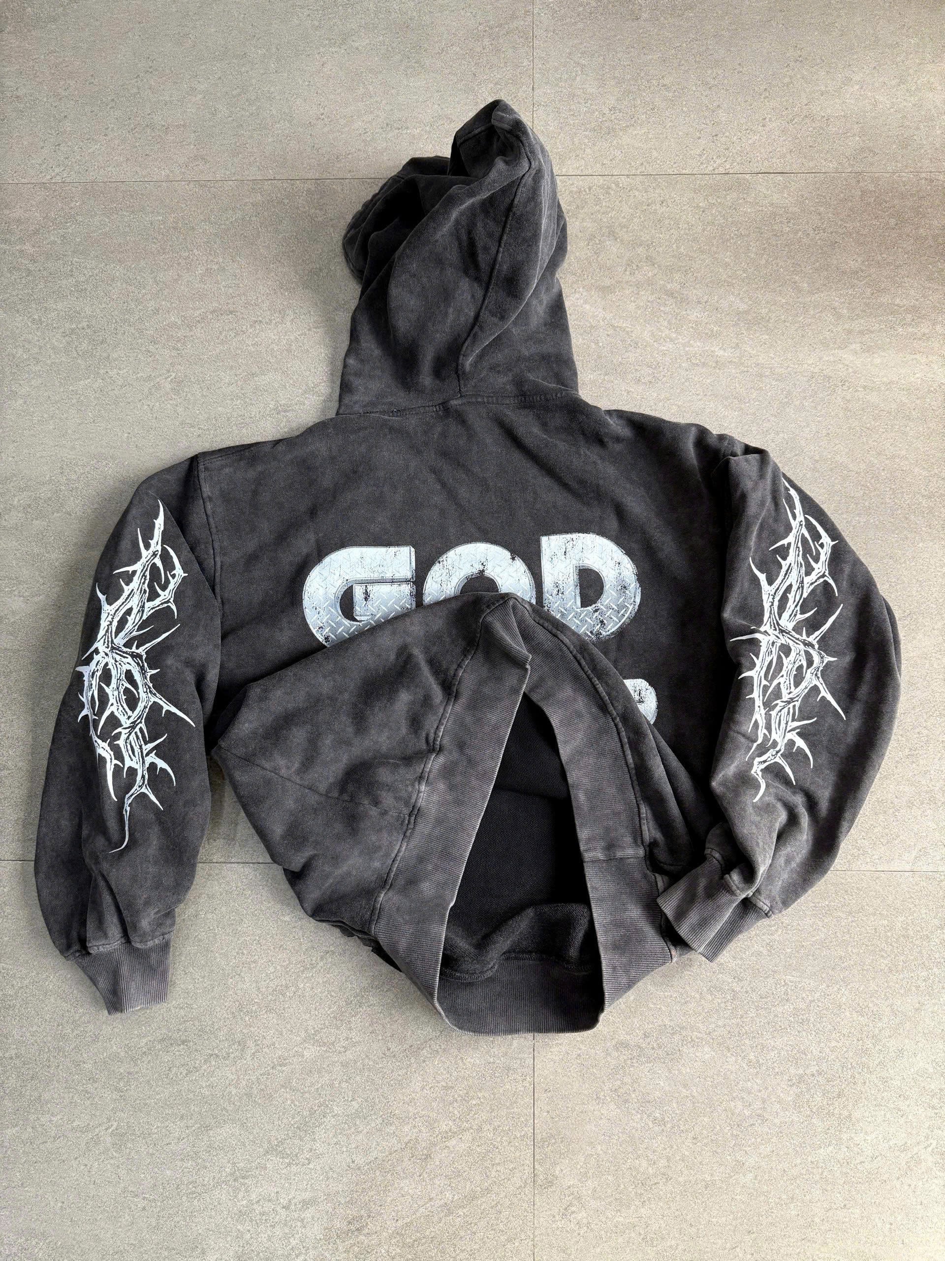 God Hasnever Left You Washed Hoodie