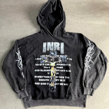 God Hasnever Left You Washed Hoodie